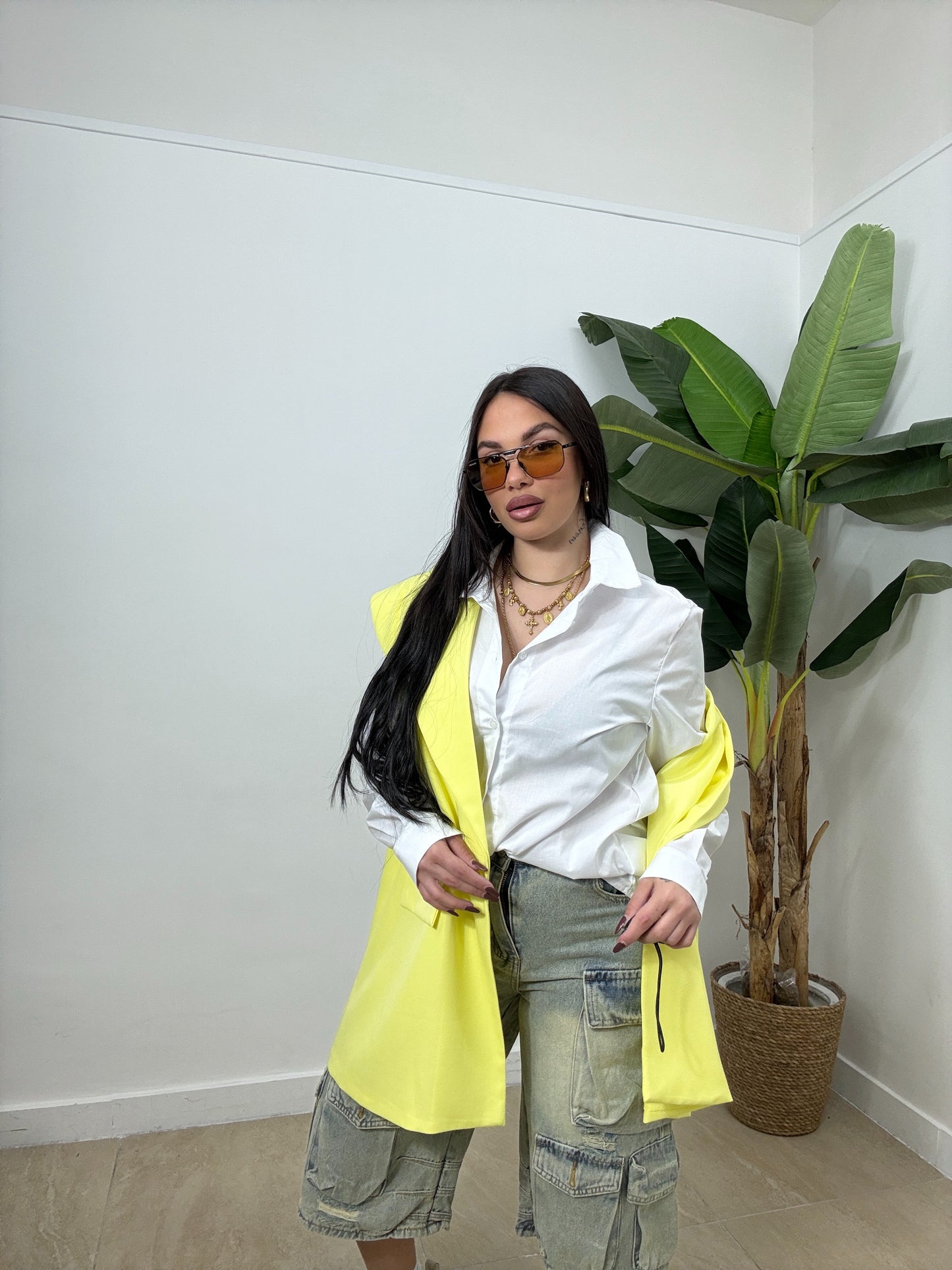 Camicia basic bianca
