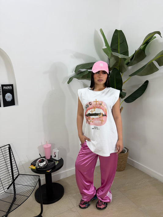 Pantatuta satin rosa -9605