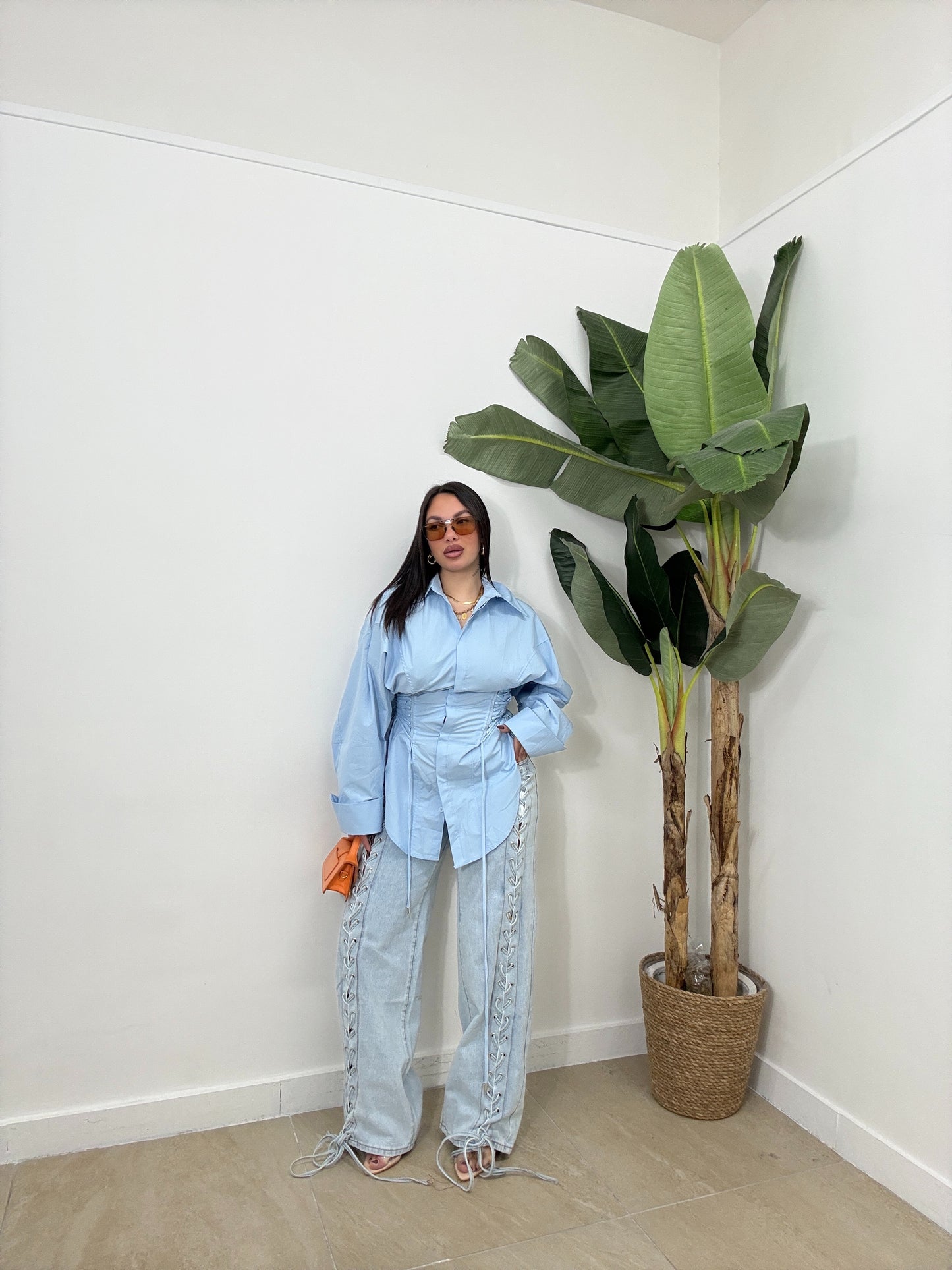 Jeans intreccio chiaro 7673