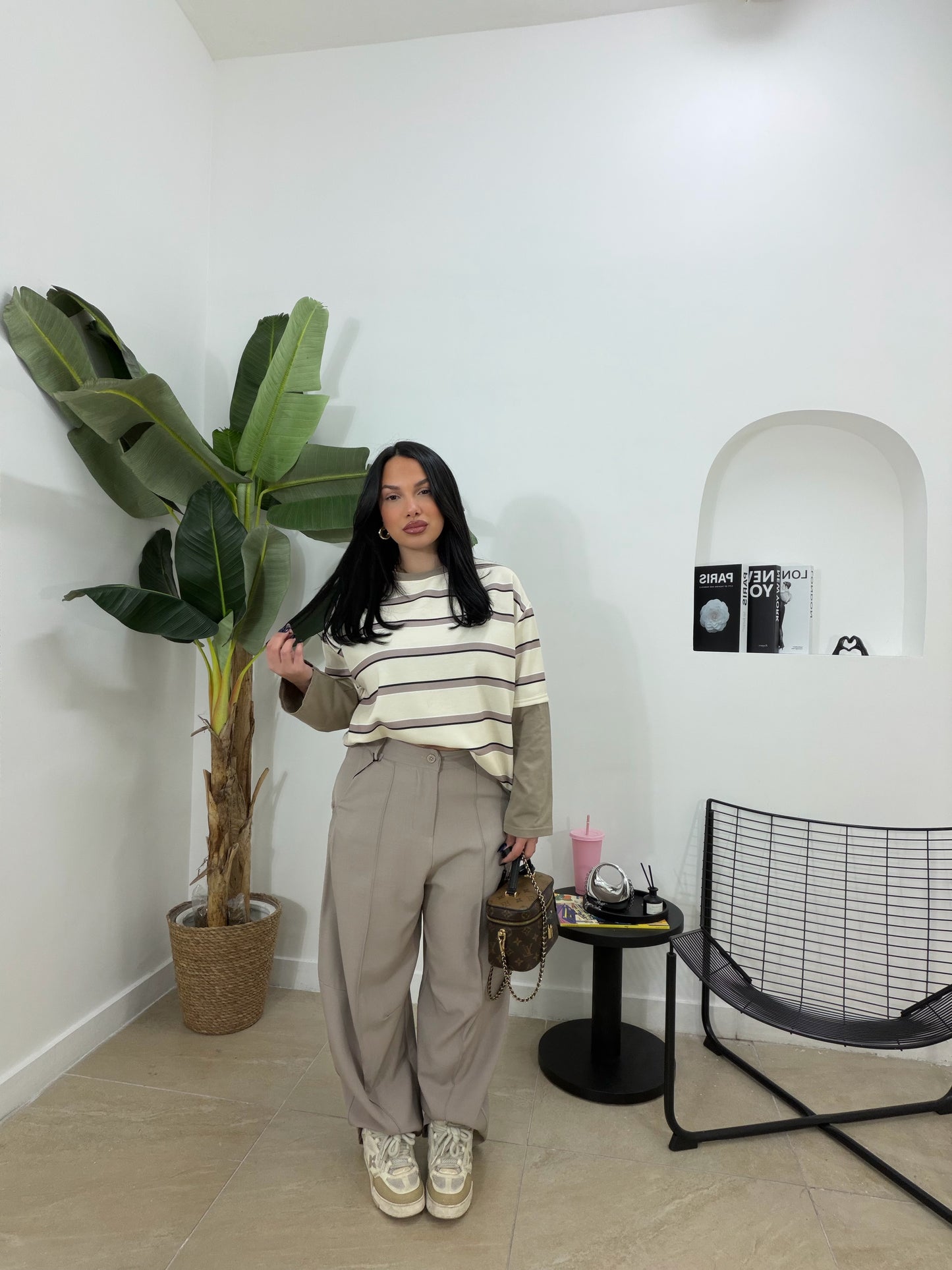 Pantalone ballon fango