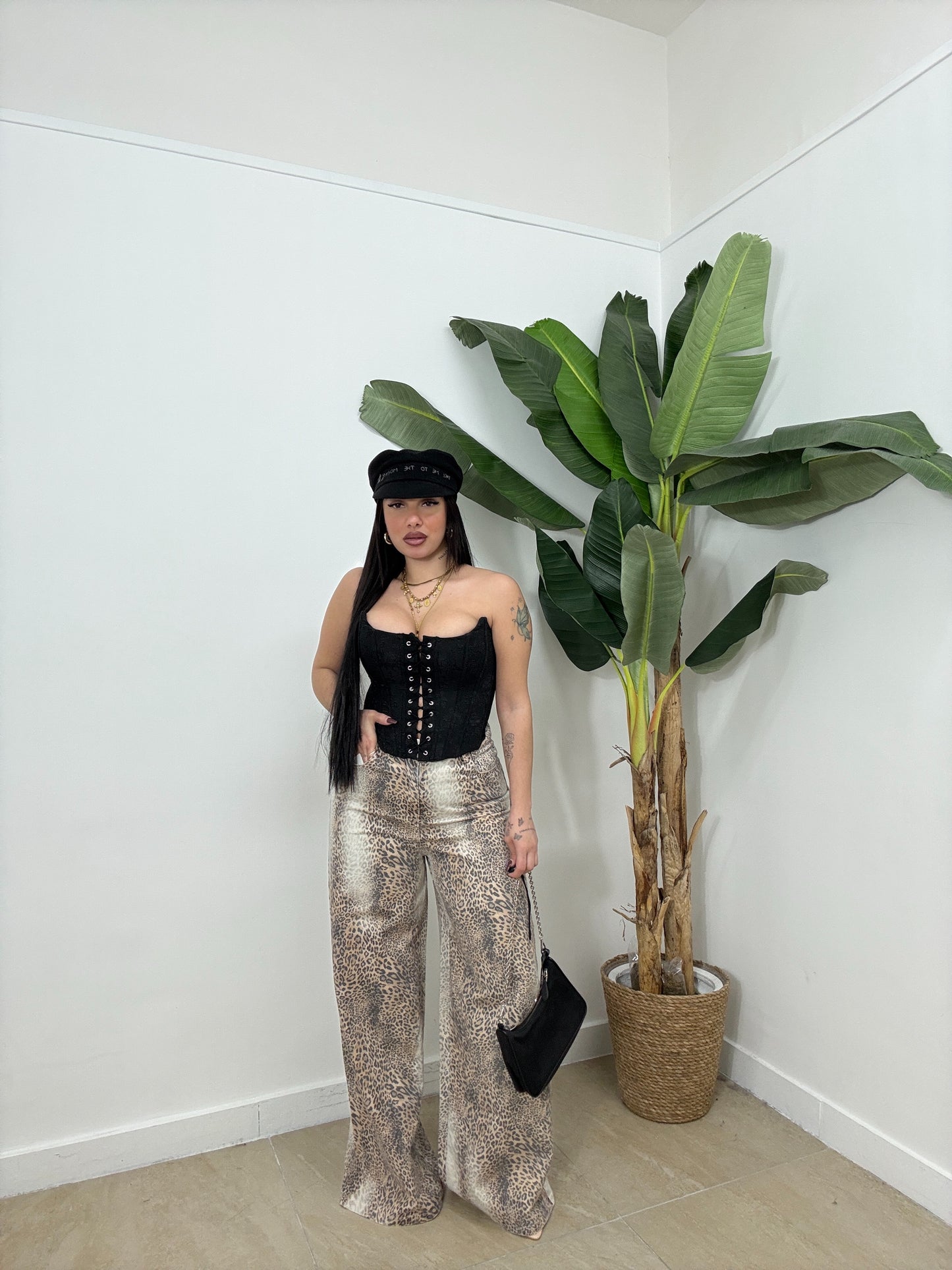 Jeans animalier 518