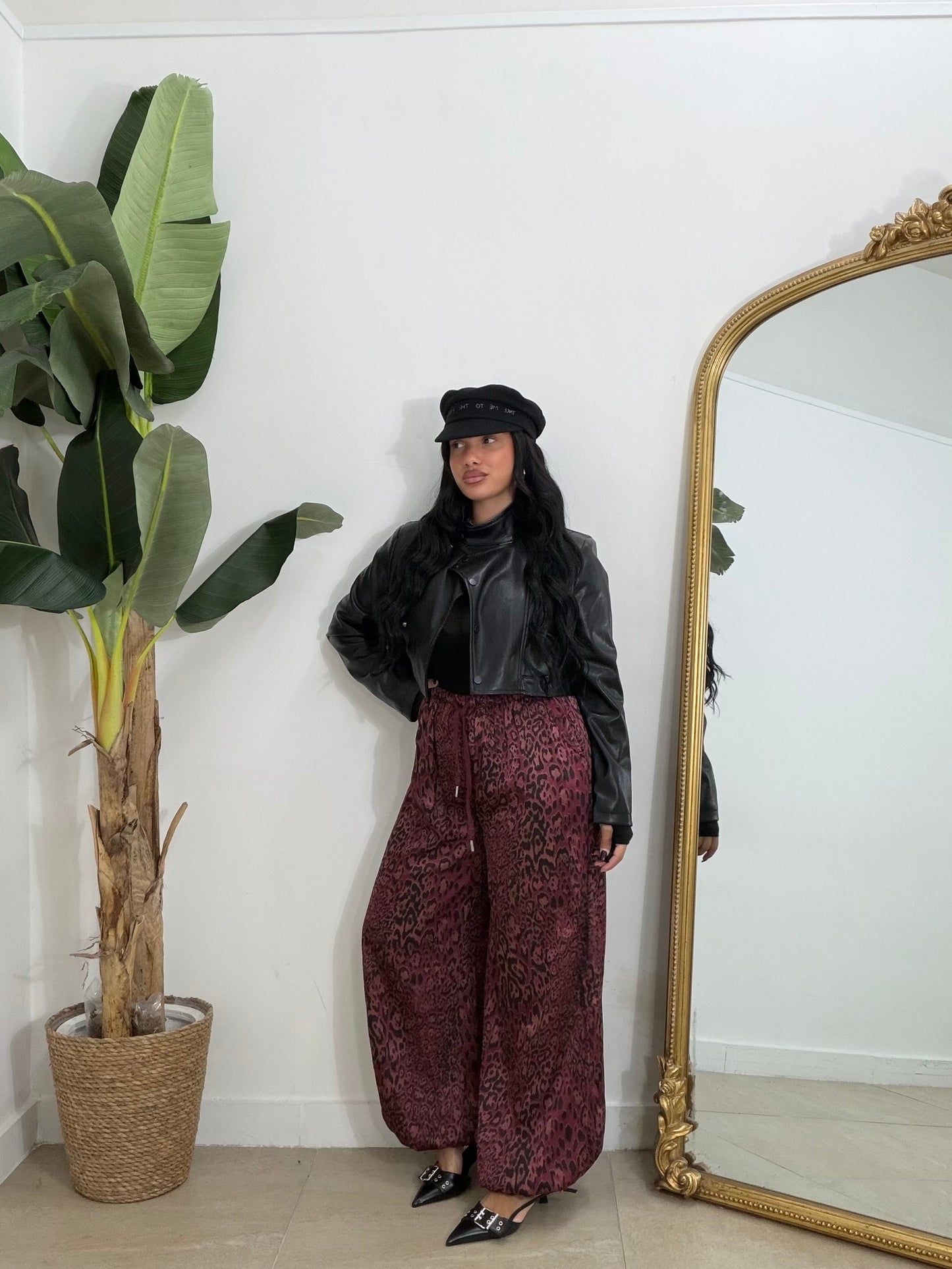Pantalone ballon animalier BORDEOUX