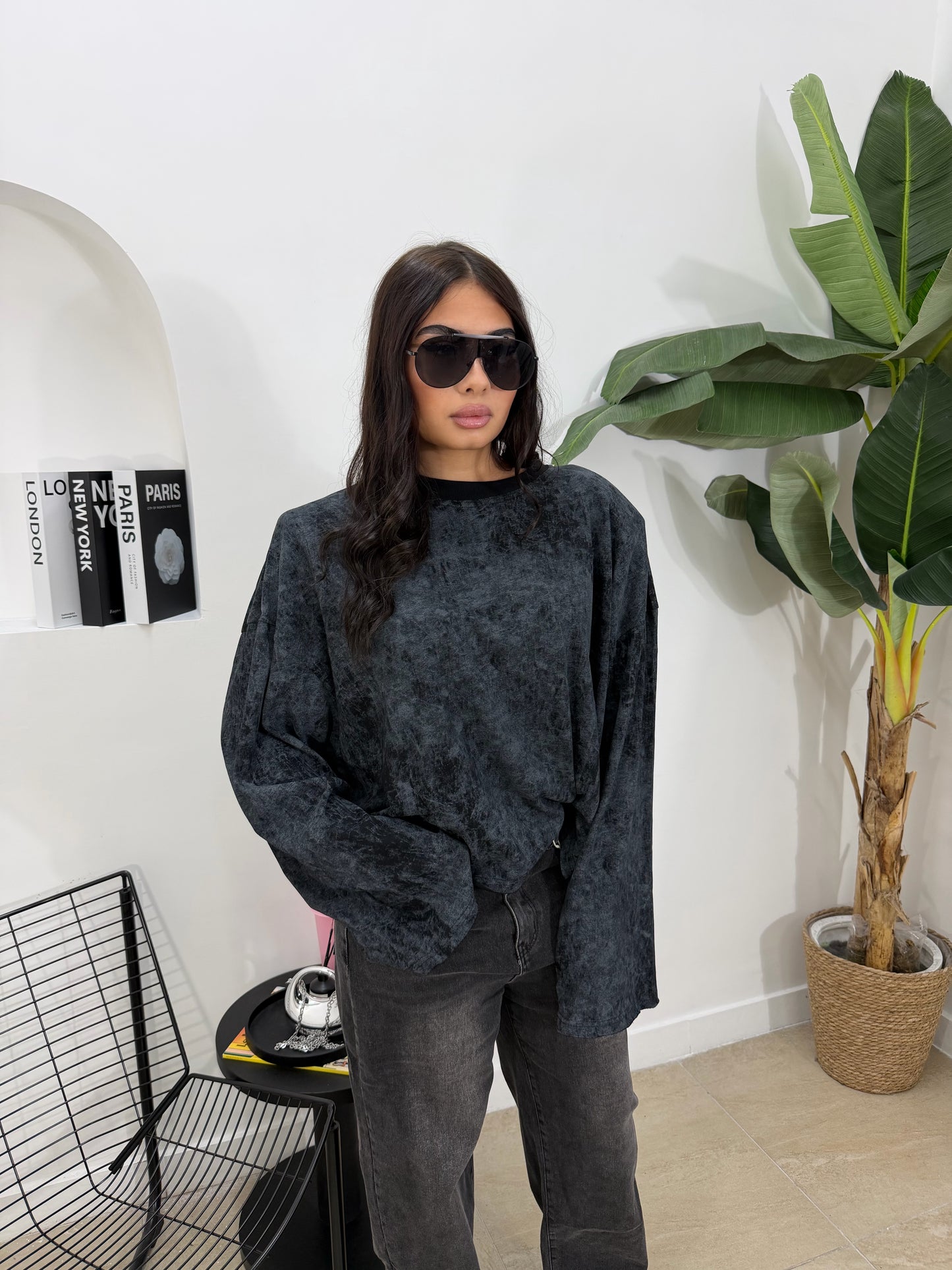 Shirt marmorizzata Barock