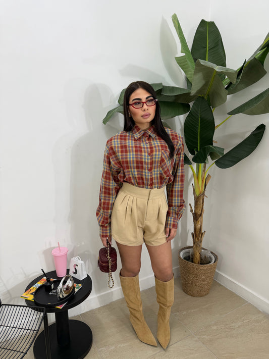 Shorts caramelo -2772