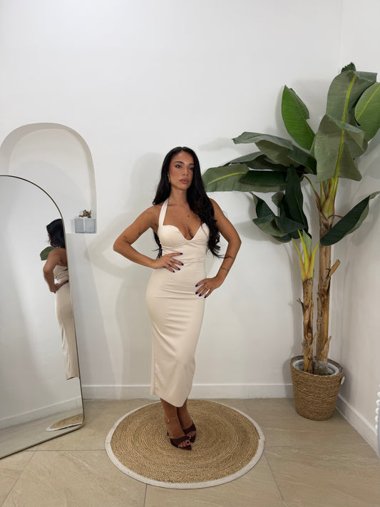 Abito cleria midi -22328