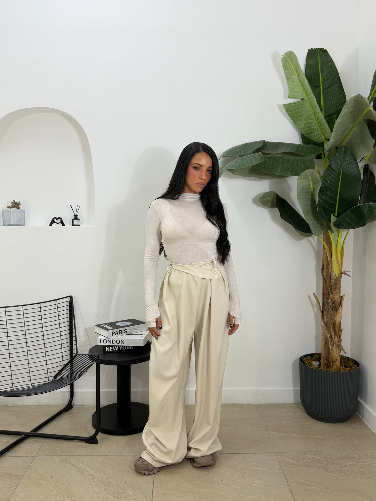 Pantalone asimmetrico - 9245