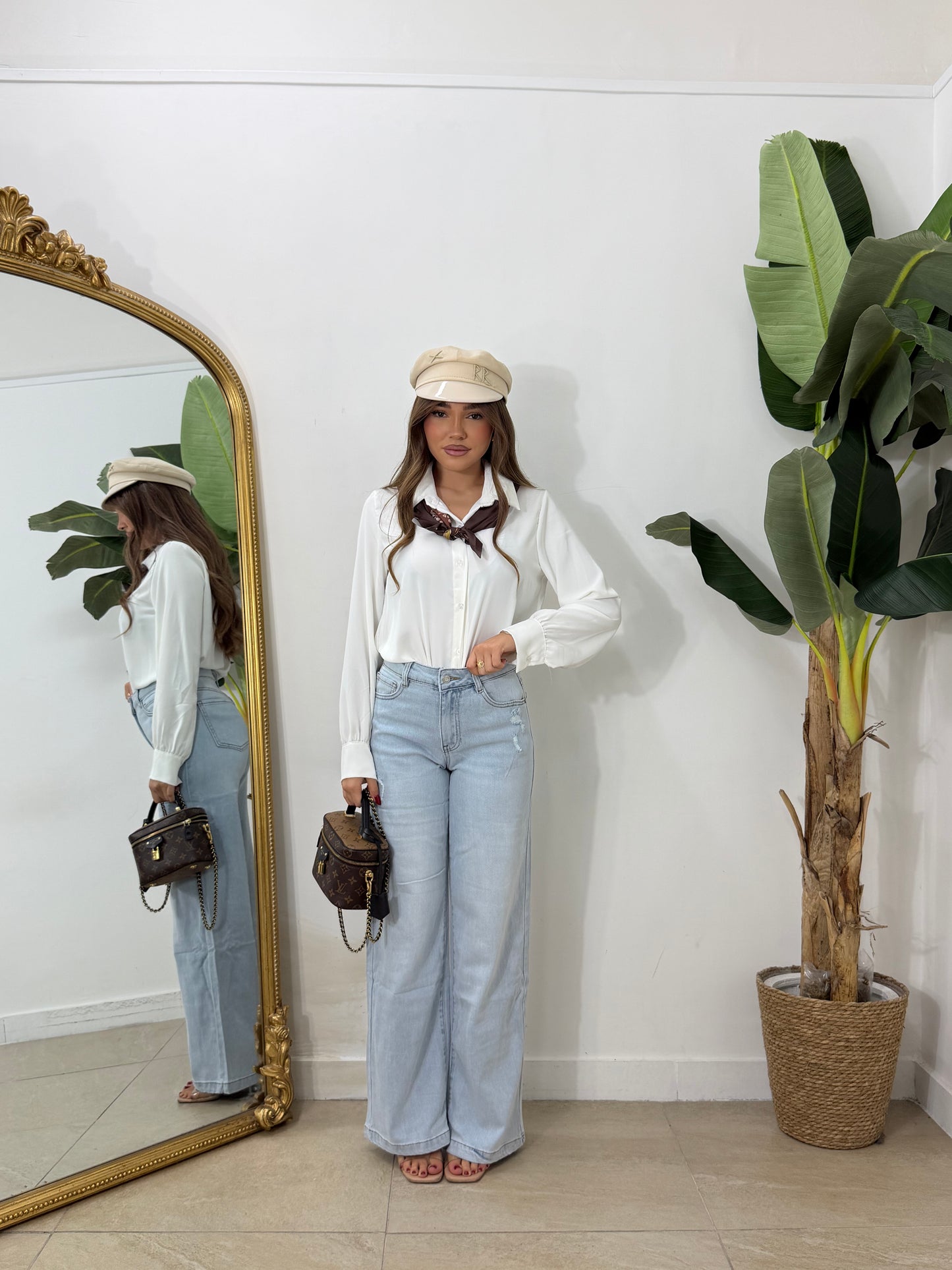Jeans lavaggio chiaro -265