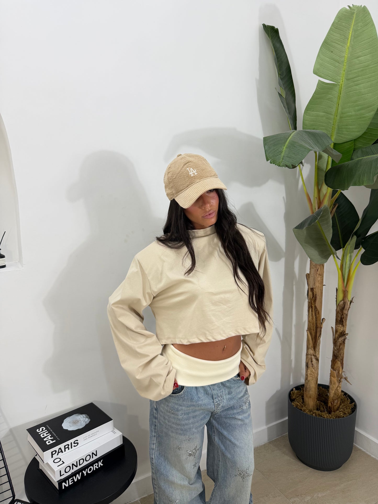 Maglia justin beige - 2703