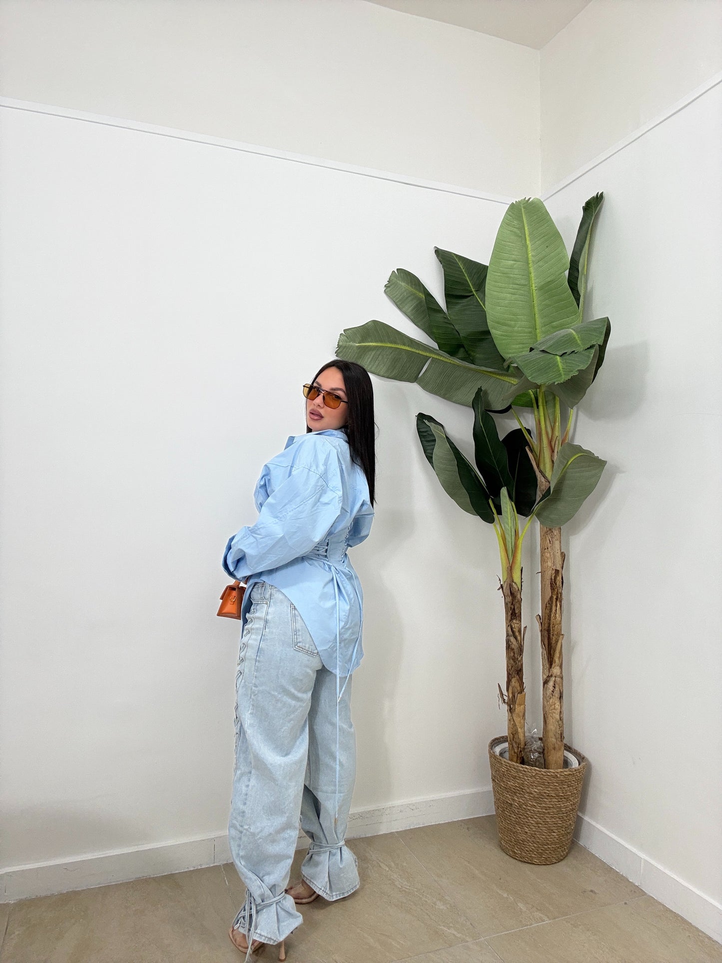 Jeans intreccio chiaro 7673