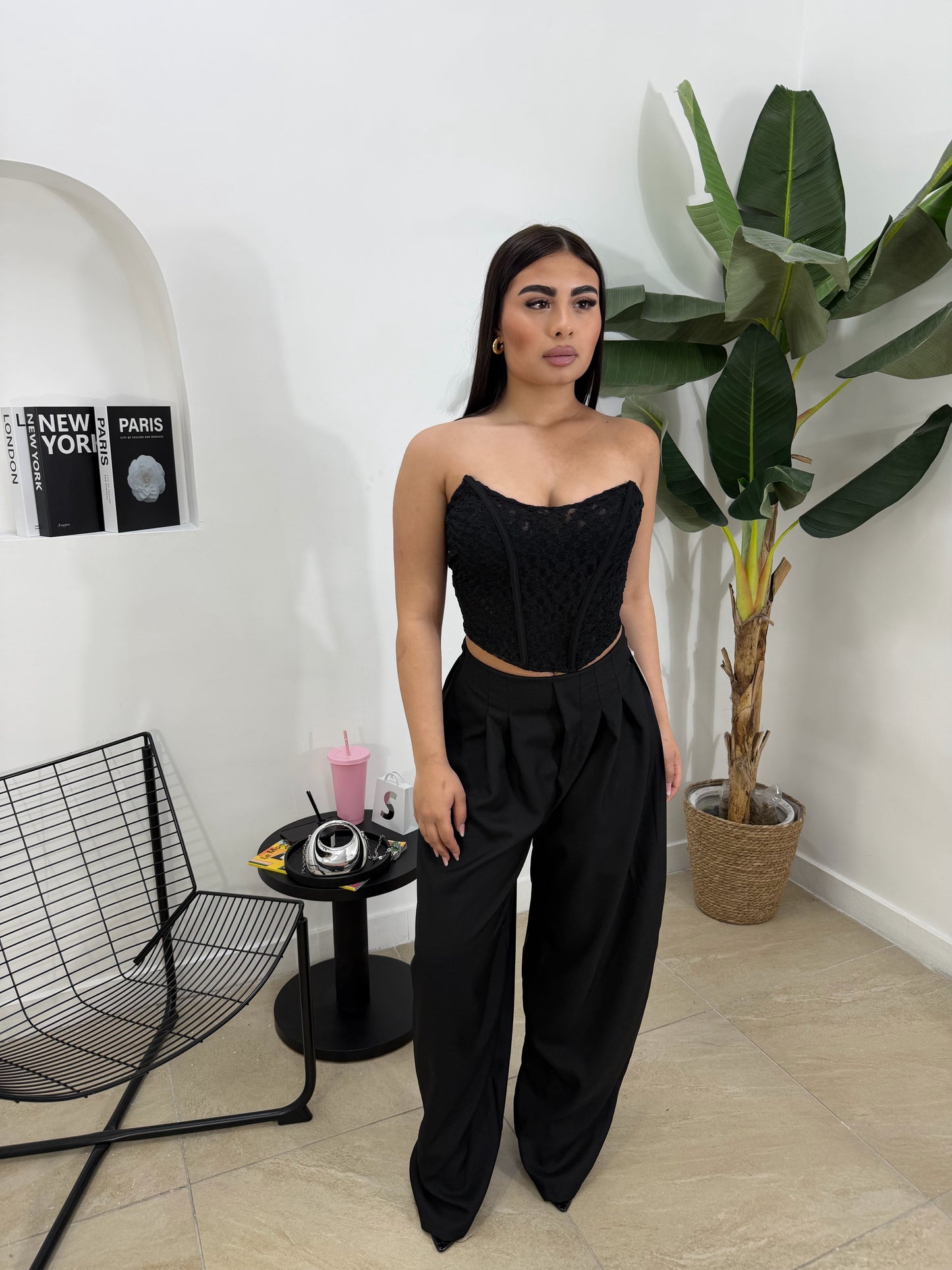 Pantalone pence nero