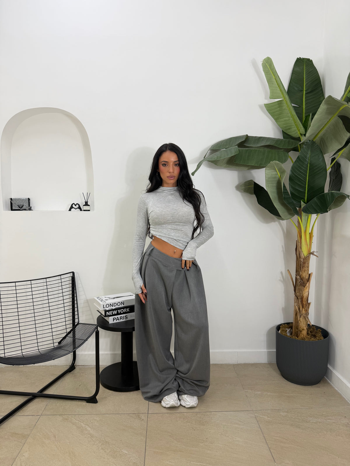 Pantalone asimmetrico - 9245