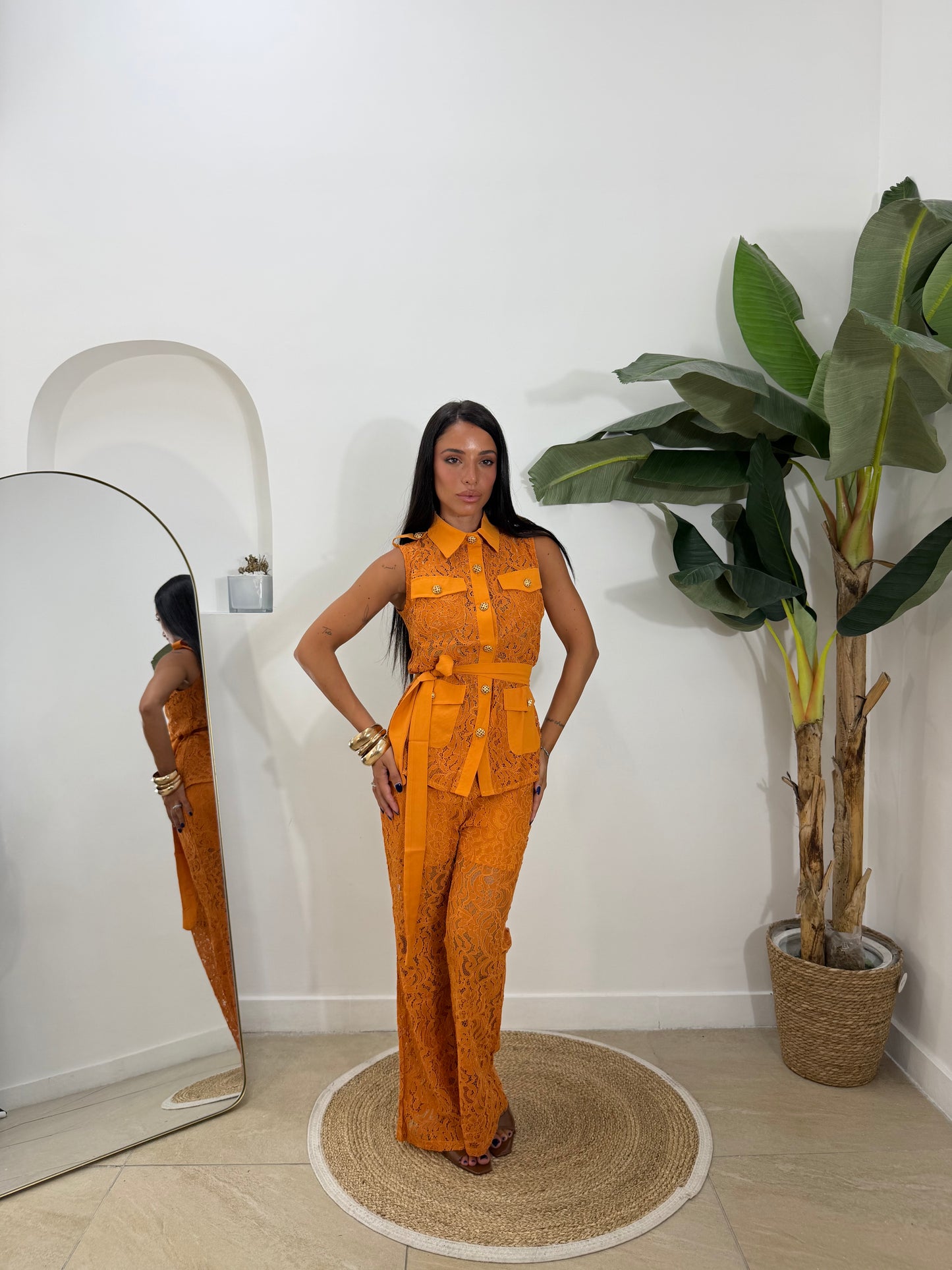 Coordinato madame arancio - 1113