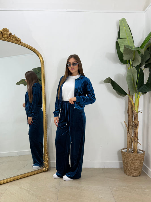 COORDIANTO tuta in ciniglia