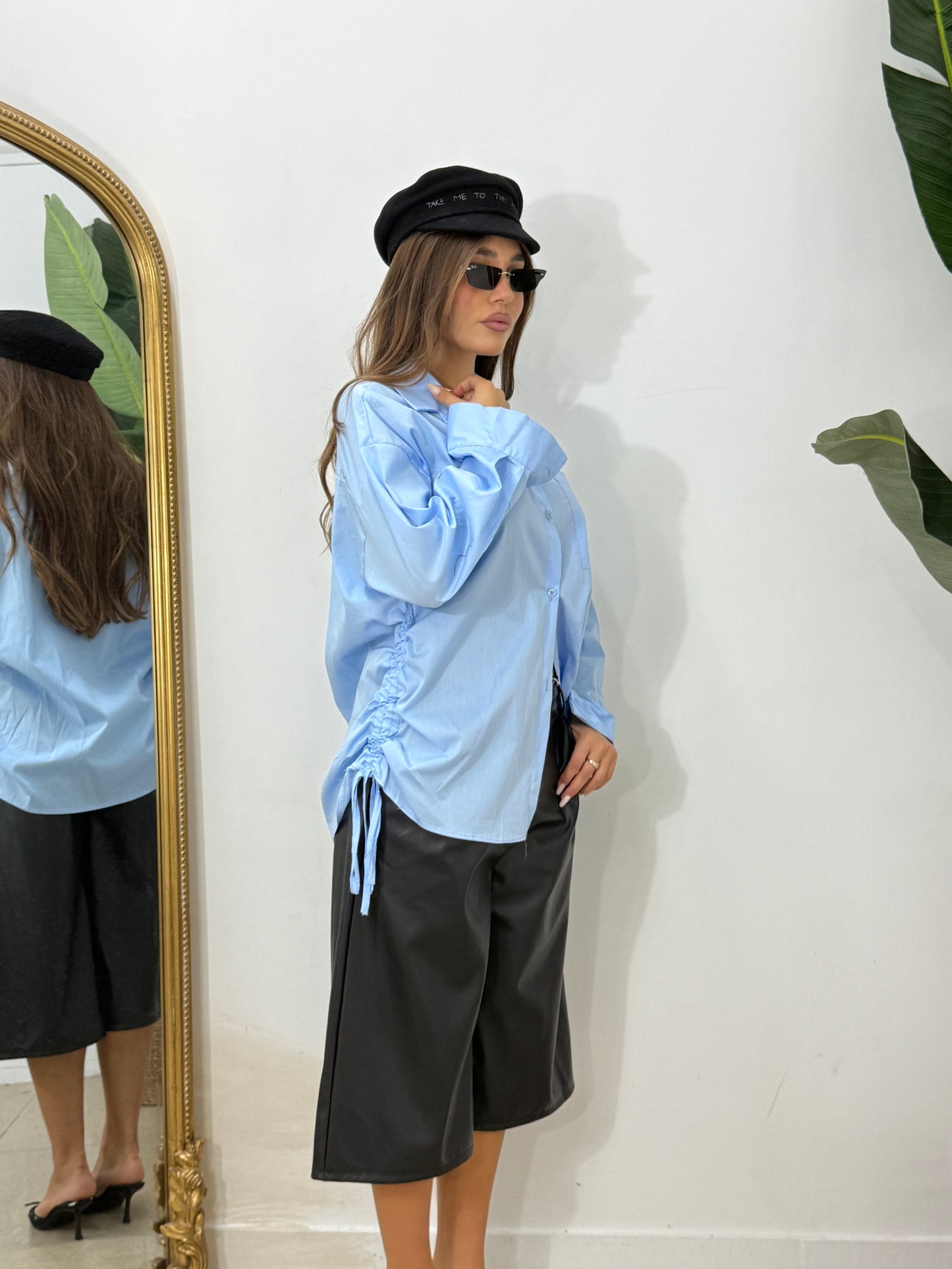 Camicia con coulisse -8243