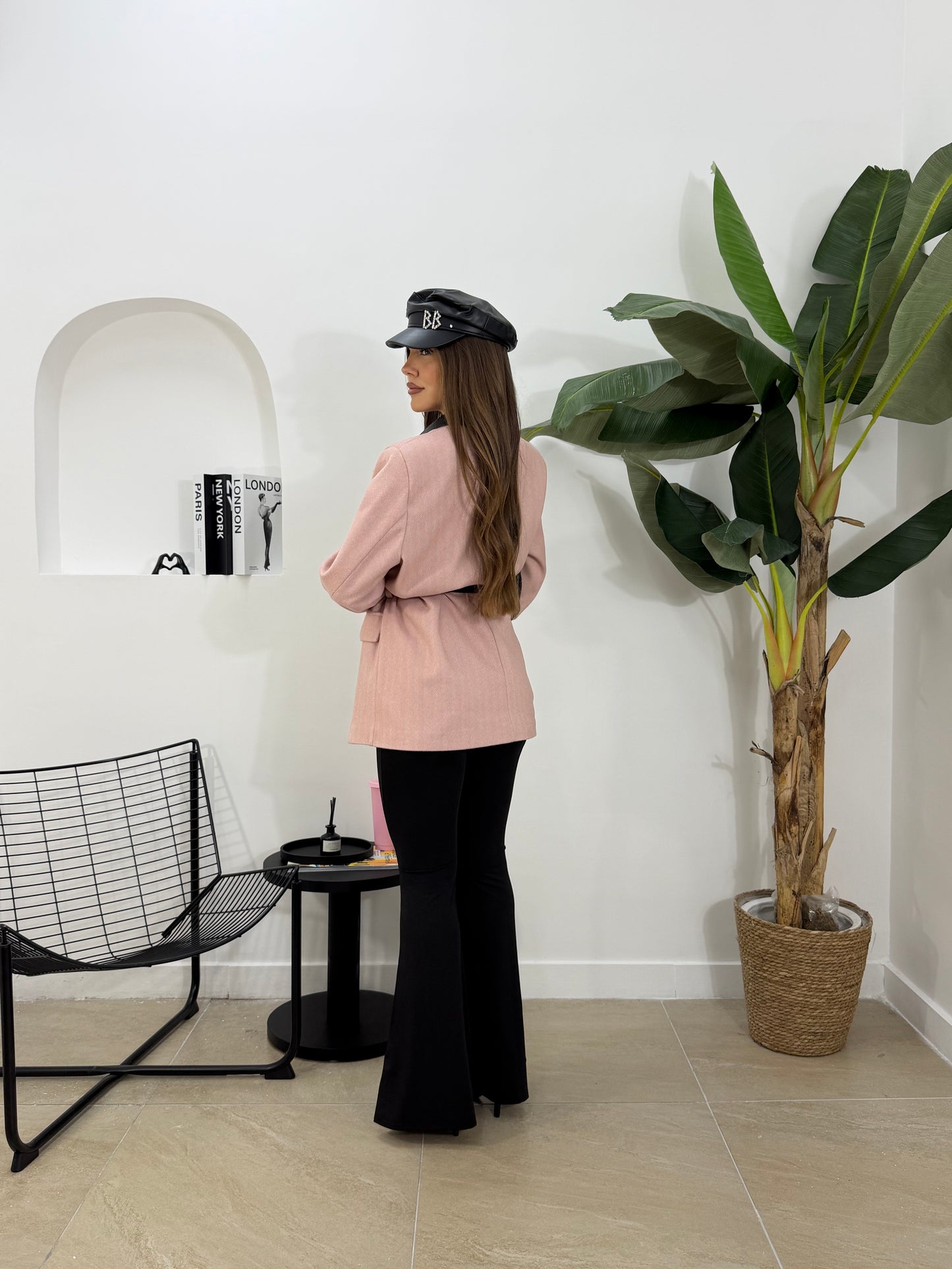 Panta leggings zampa nero modellante