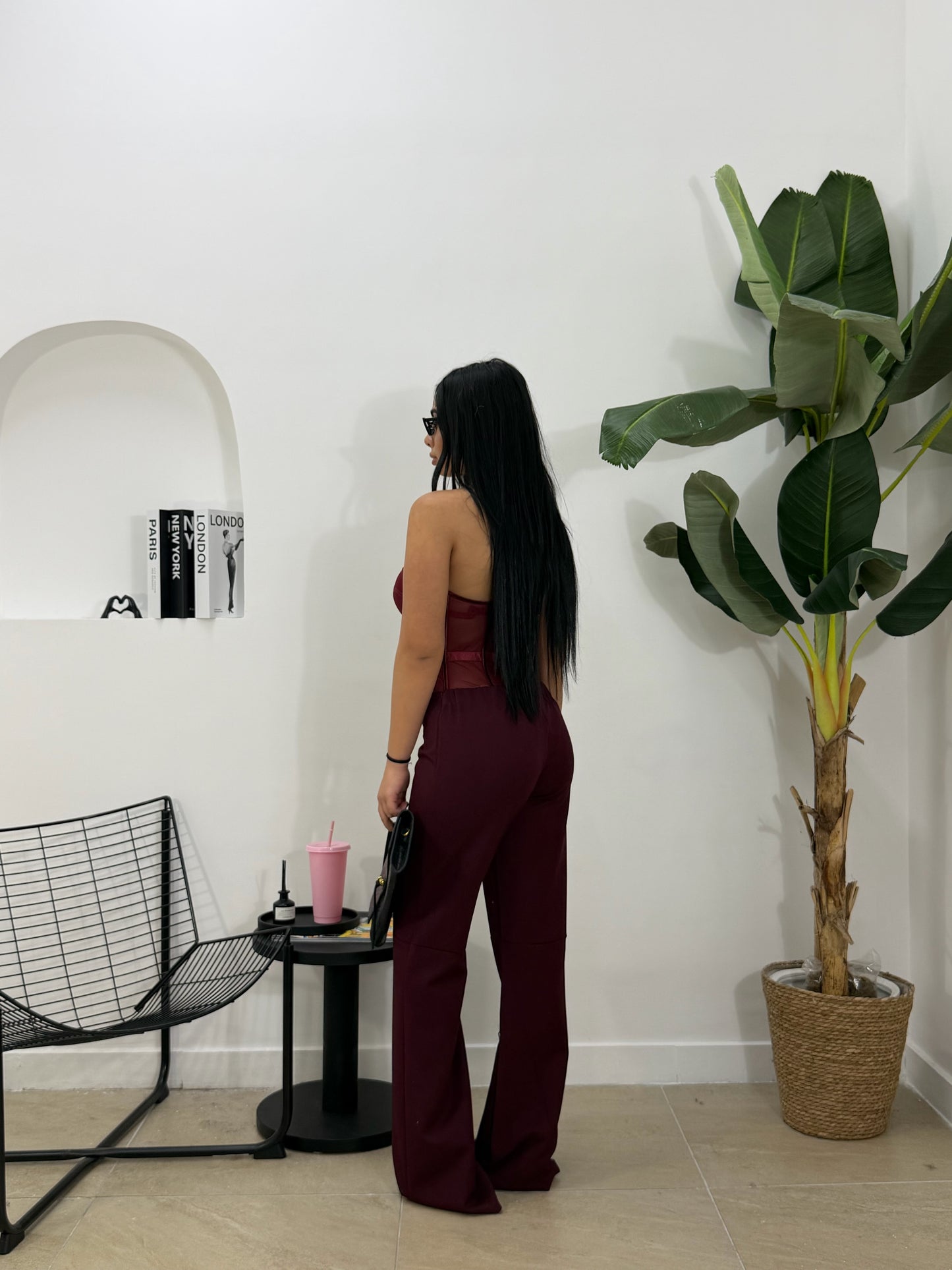 Pantalone stringato BORDEOUX