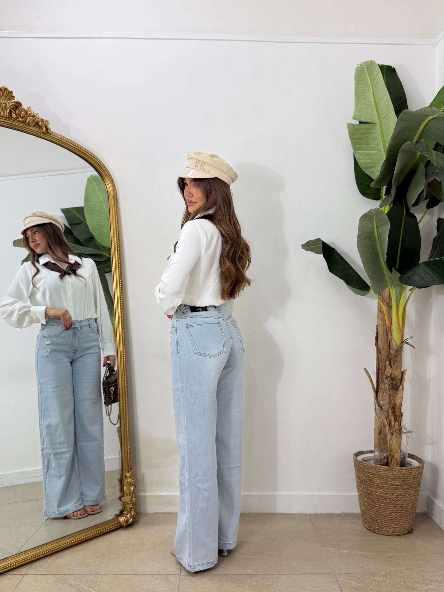 Jeans lavaggio chiaro -265