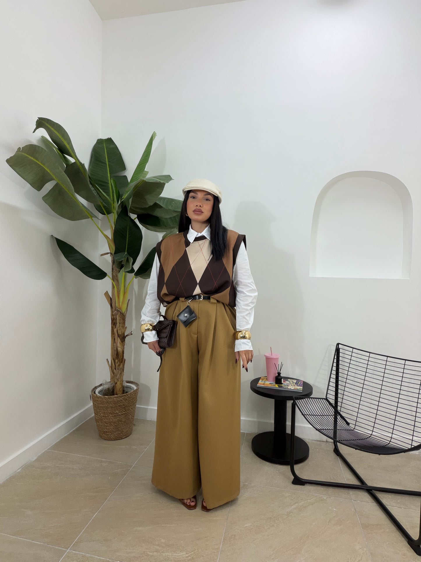 Pantalone Corinne senape