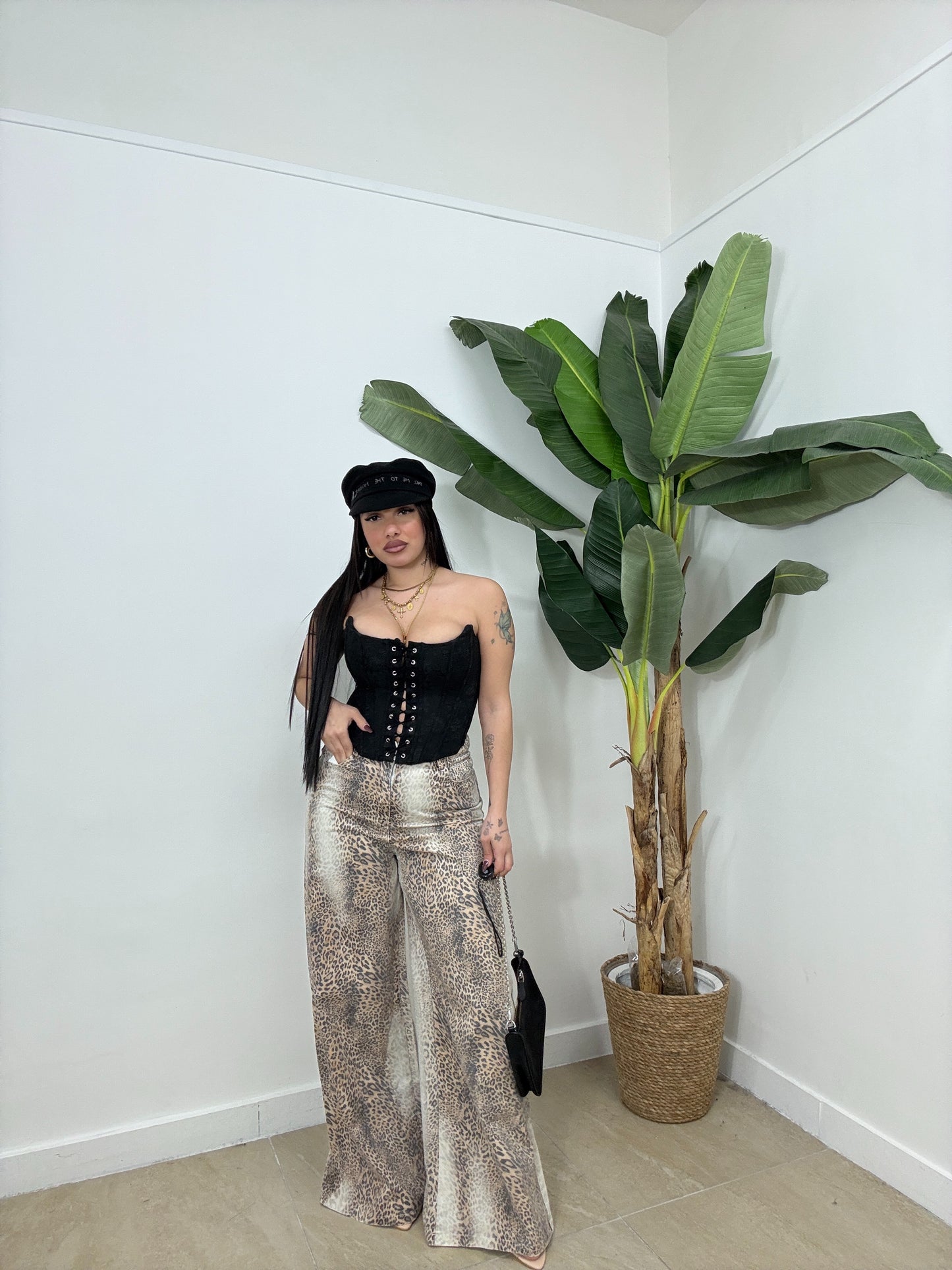 Jeans animalier 518