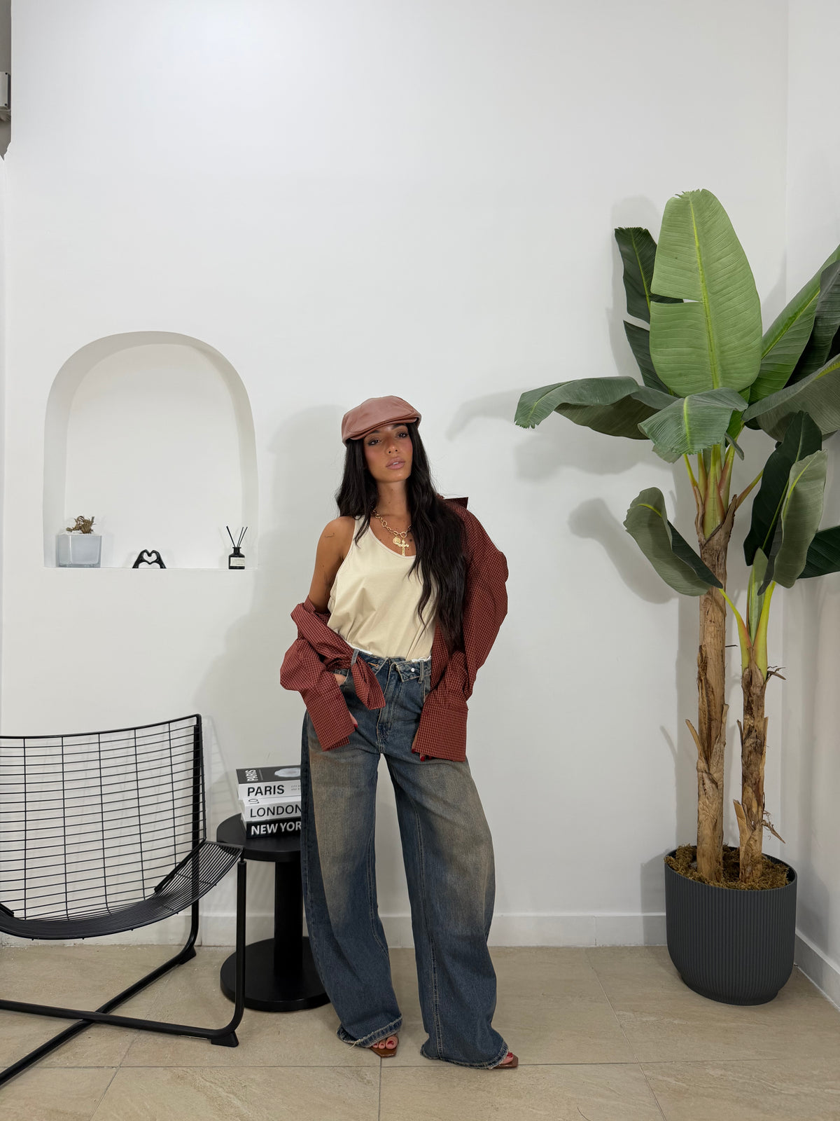 Jeans risvolto sabbié  - 598
