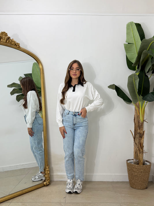 Jeans mom fit -566