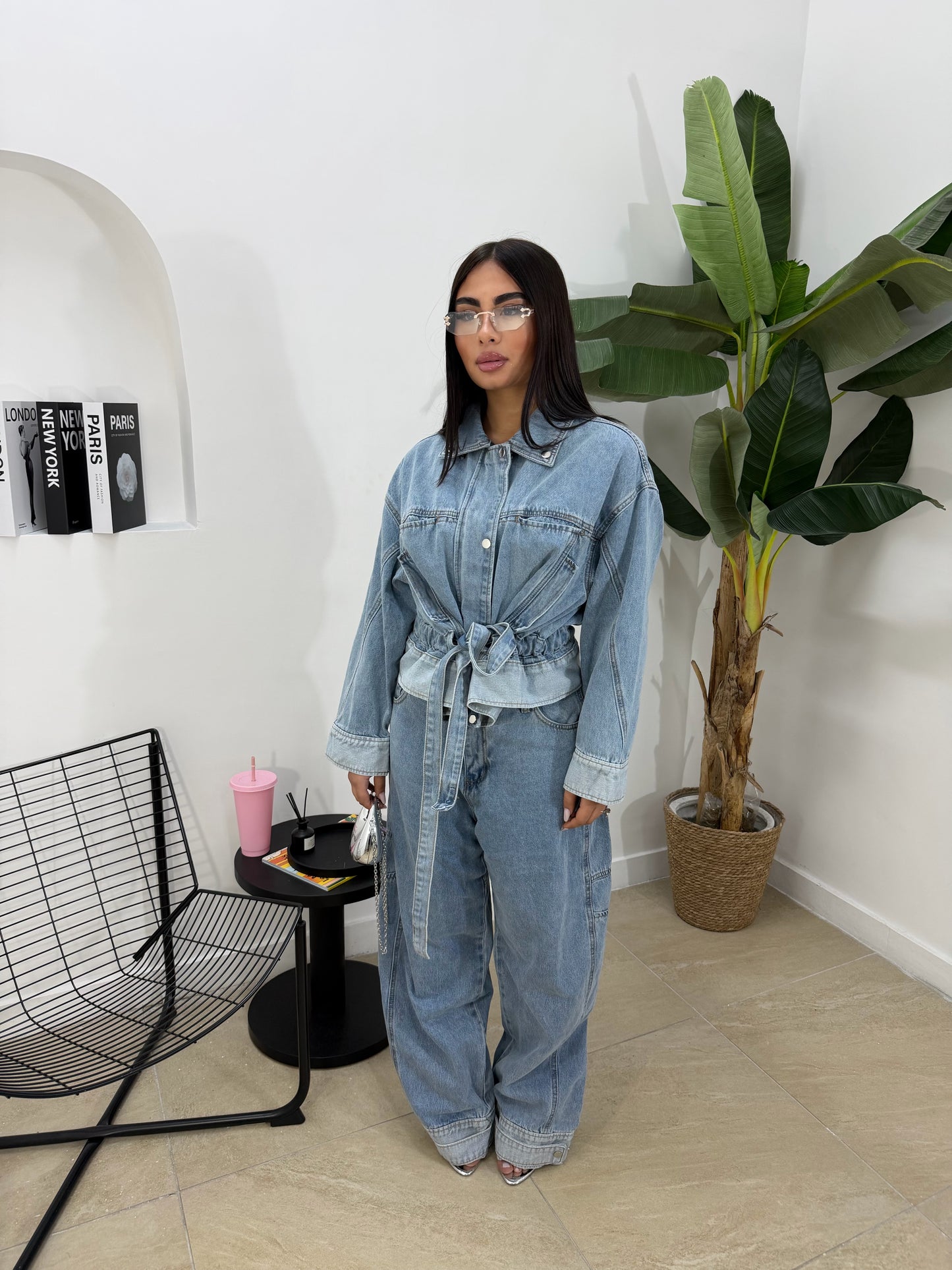 Coordinato denim kiraz blu denim -11588