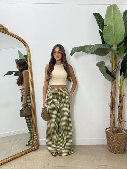Pantalone quadretti -20263