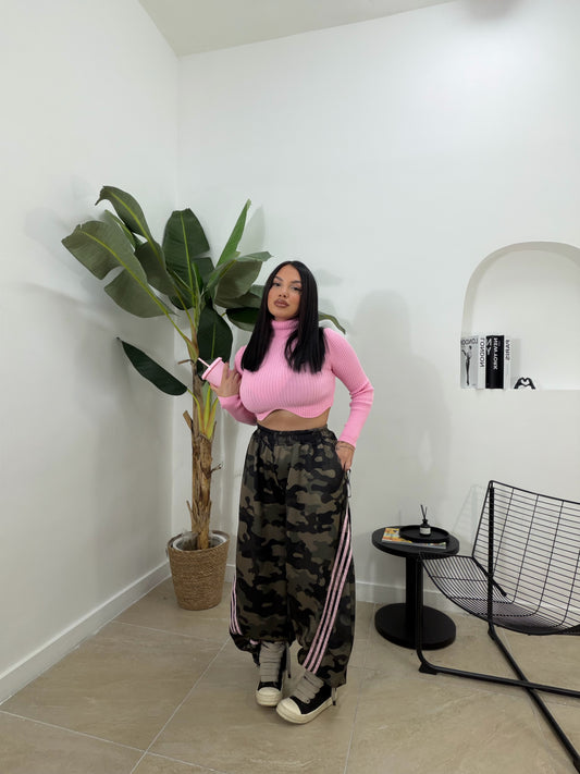 Pantalone kora animalier