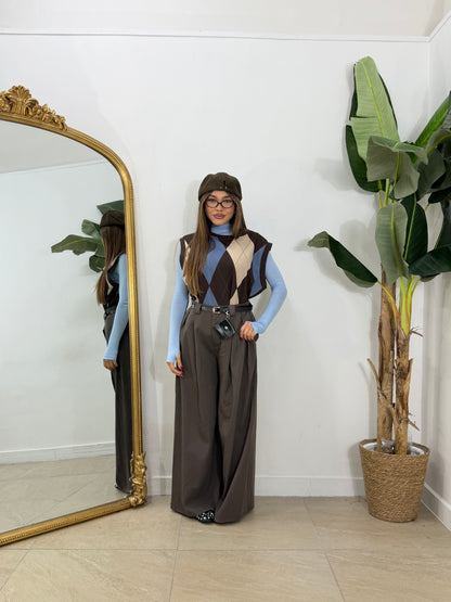 Pantalone Corinne marrone