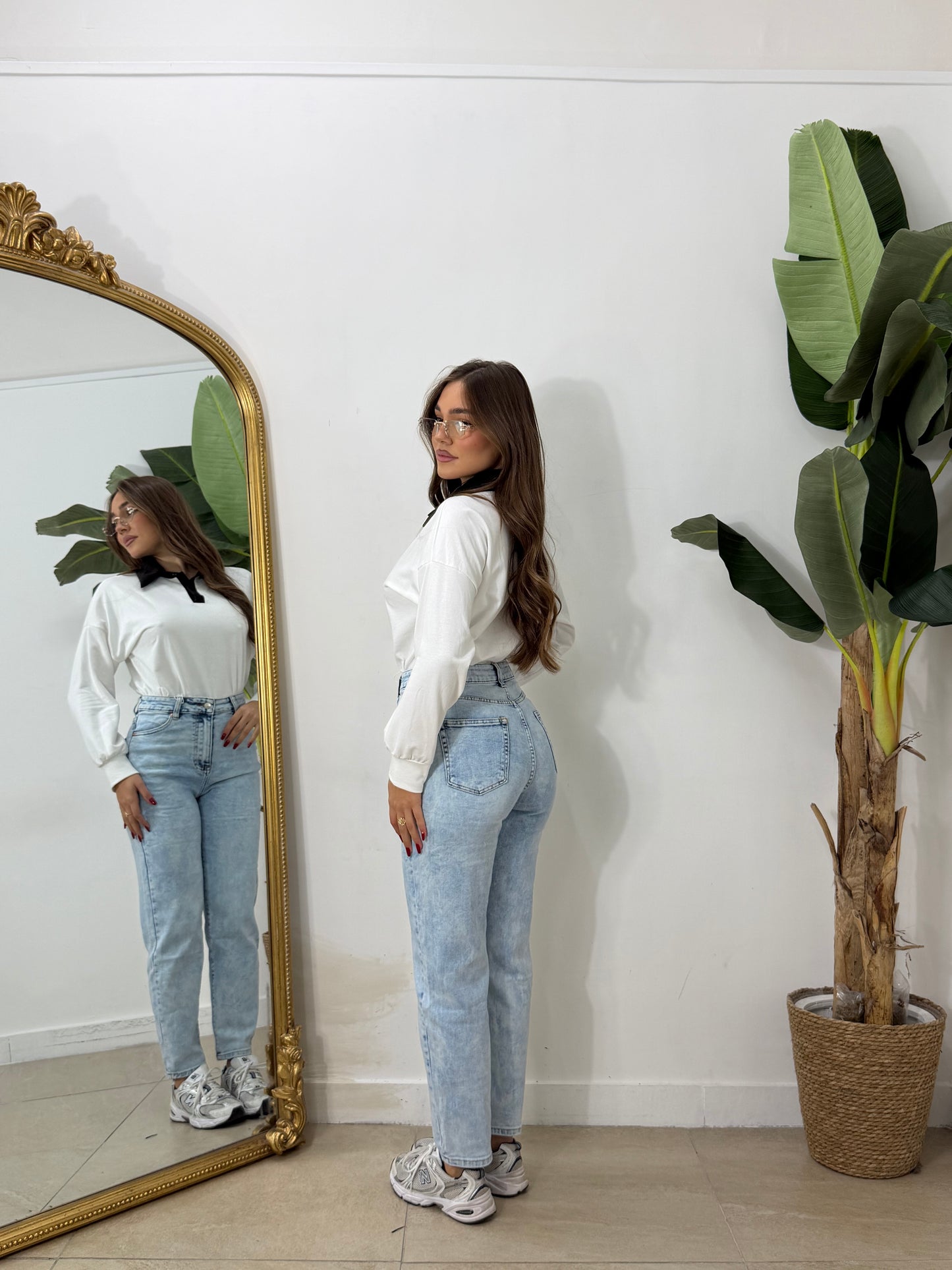 Jeans mom fit -566