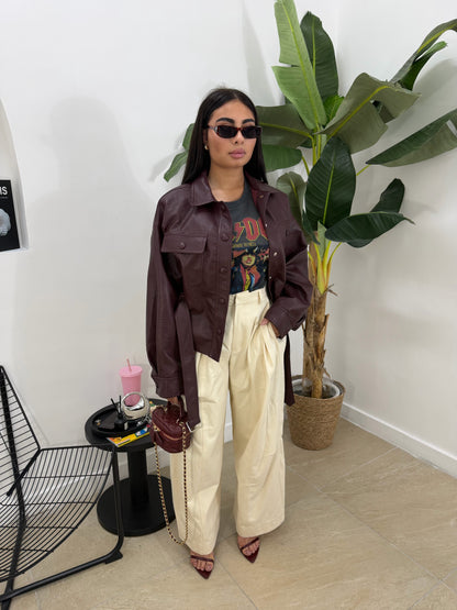 Ballon denim crema -12688