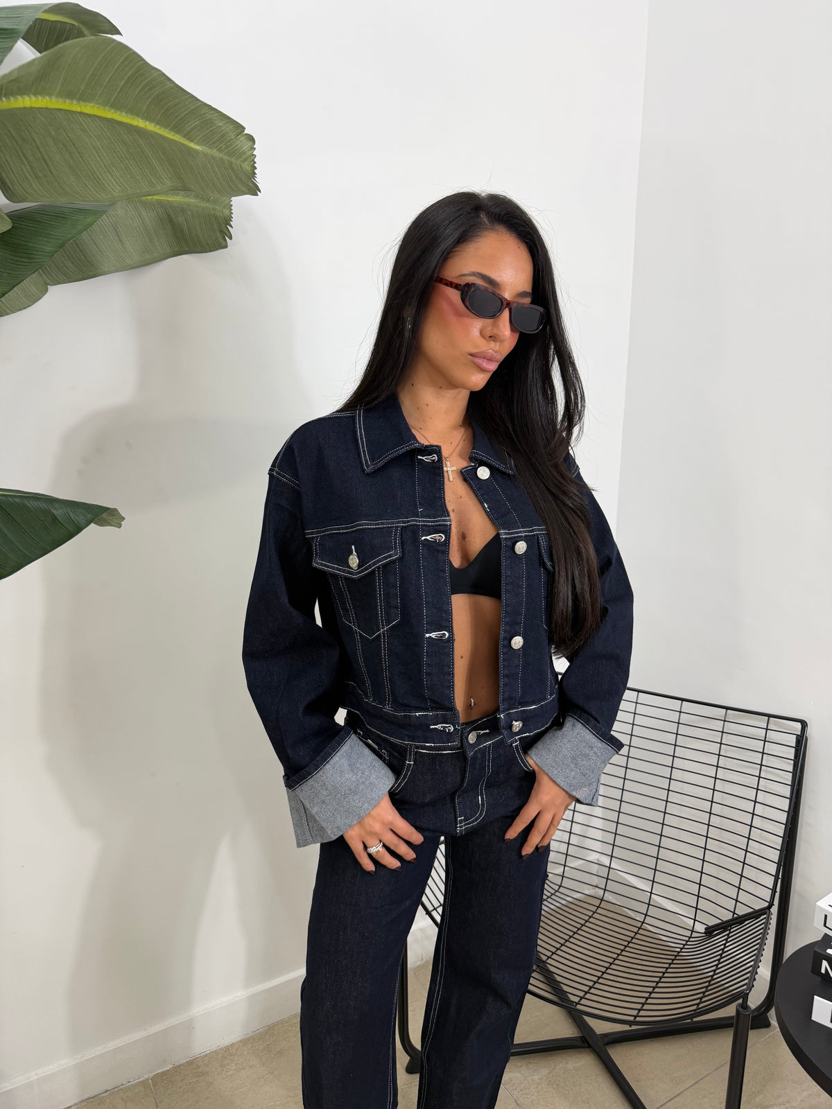 Giacca denim Nilufar