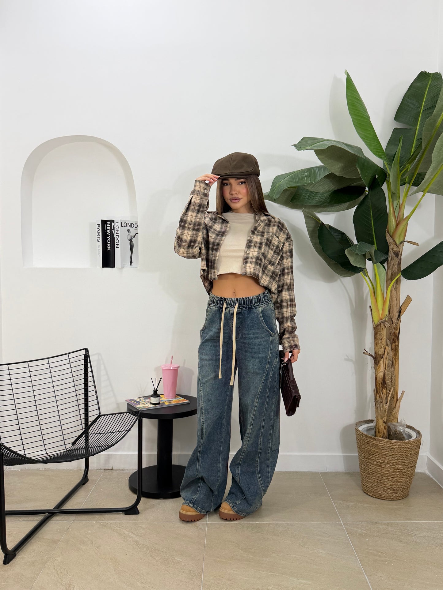 Jeans “tuta” sabbiato -32216