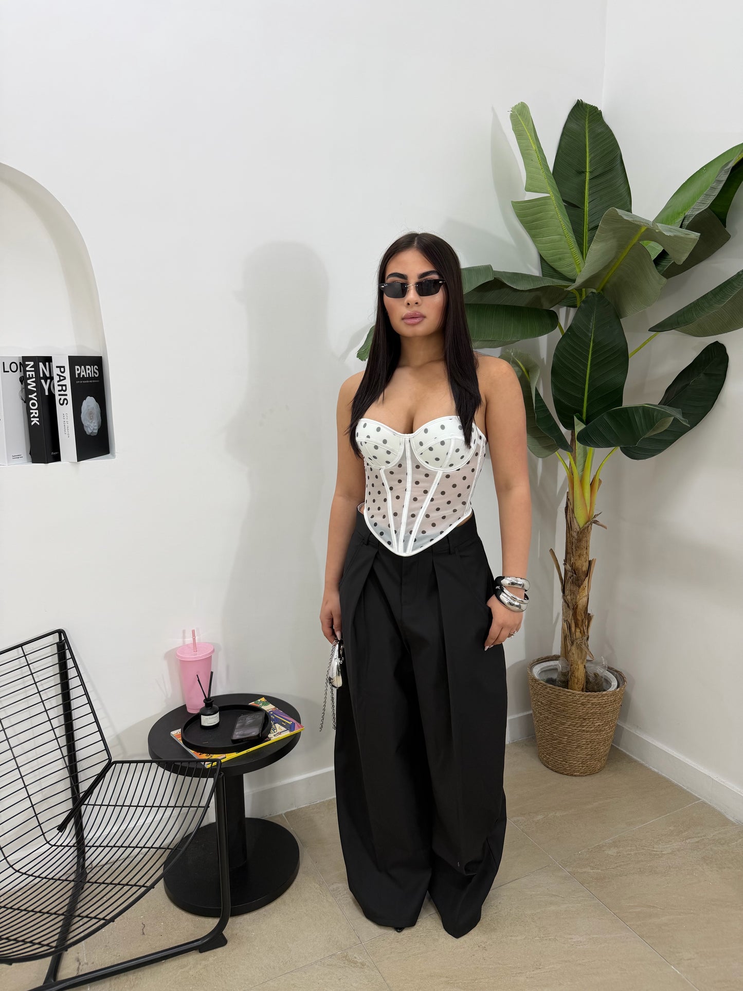 Pantalone Office nero -50266