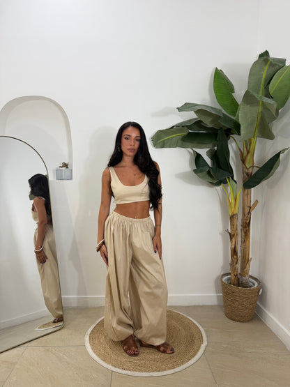 Coordinato julls  beige -5847