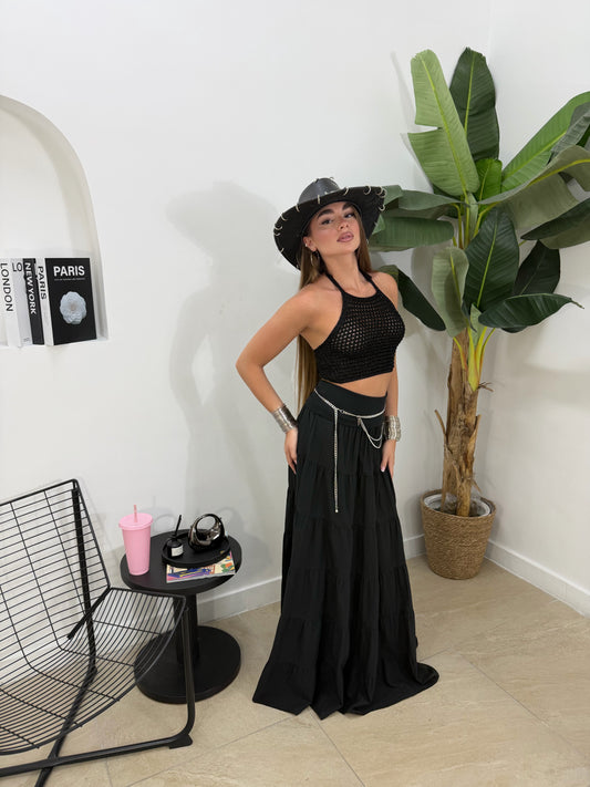 Gonna gipsy nera -9357