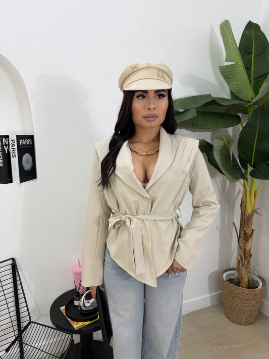 Giacca Francesca beige -207