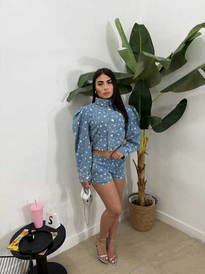 Set denim pois -13788
