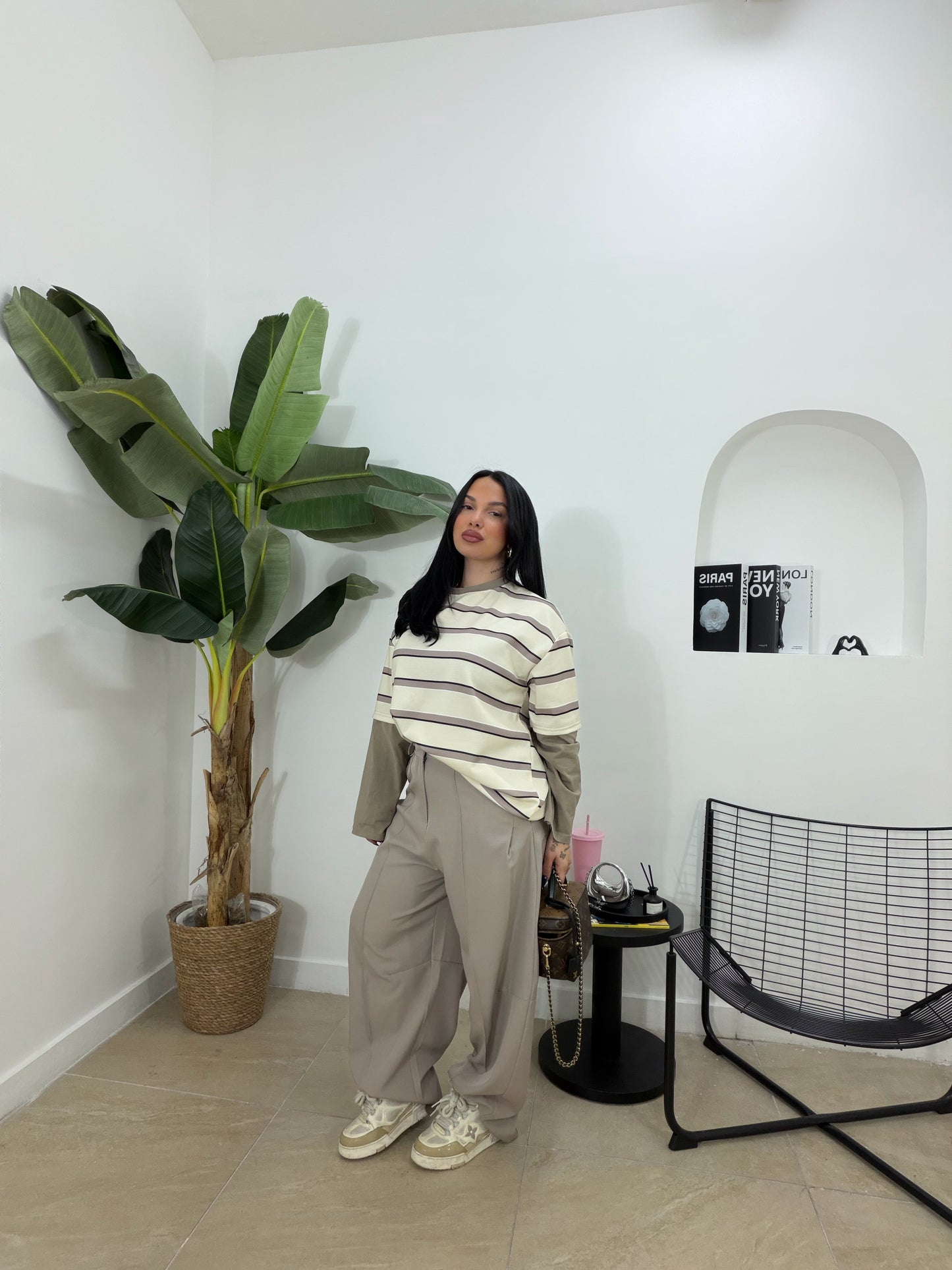 Pantalone ballon fango