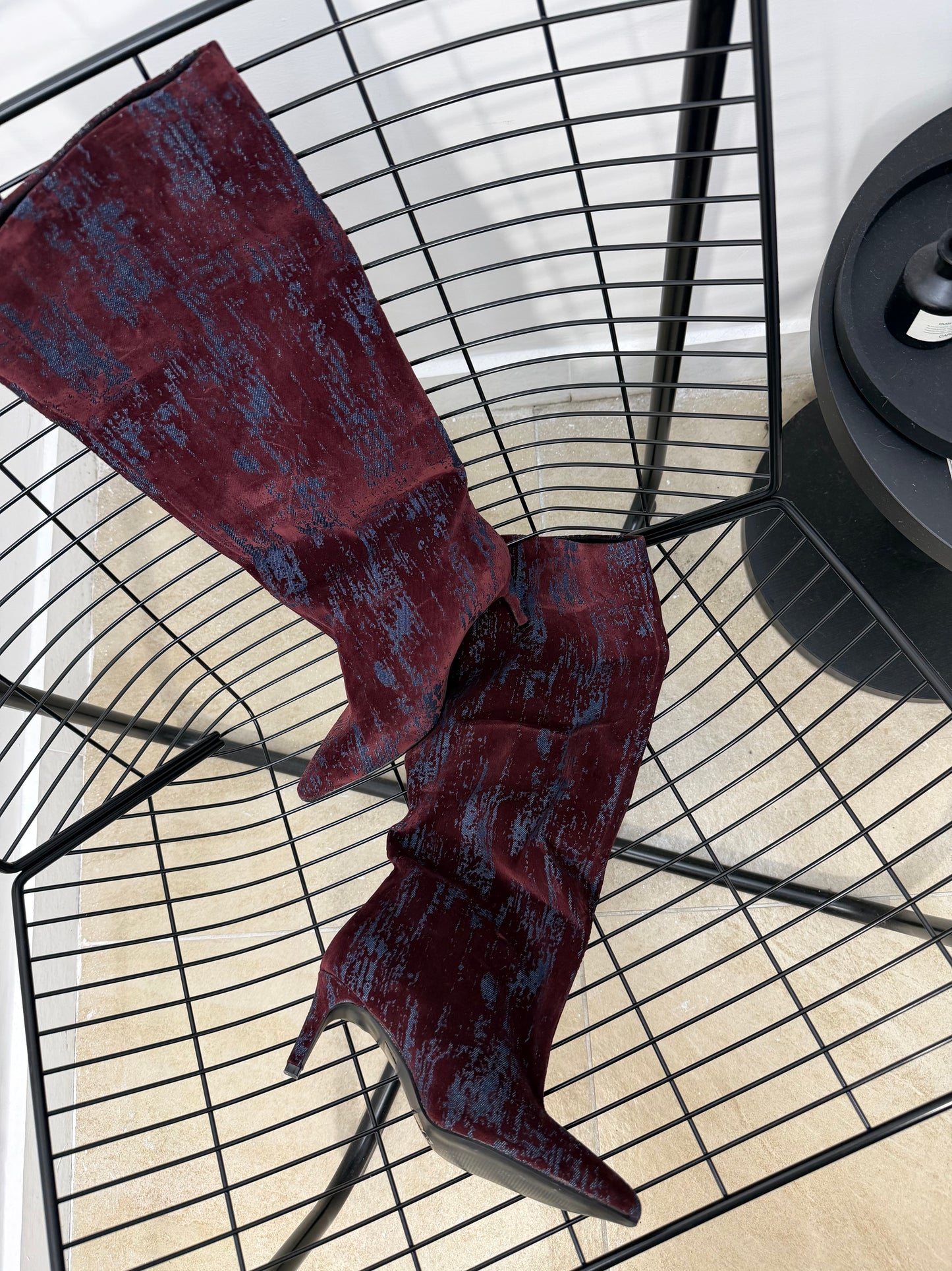 Stivale bicolor BORDEOUX