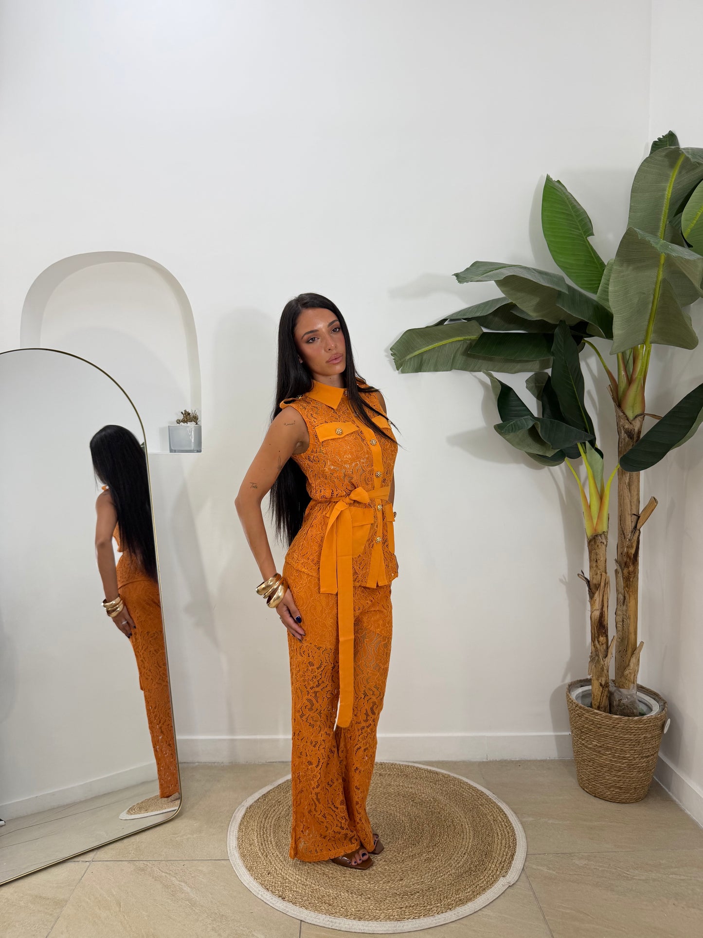 Coordinato madame arancio - 1113