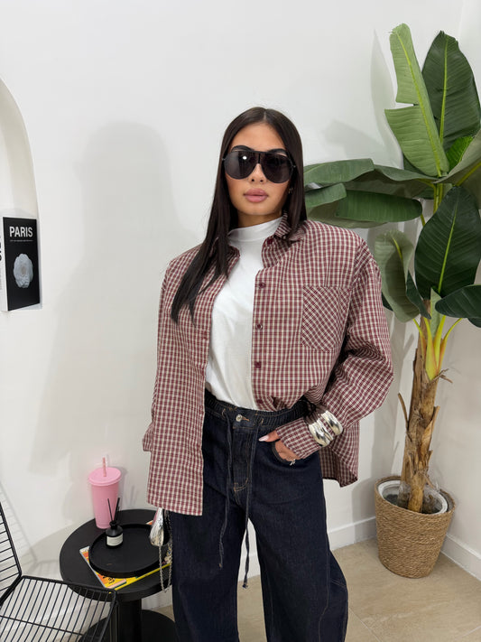 Camicia spalline BORDEOUX -2801