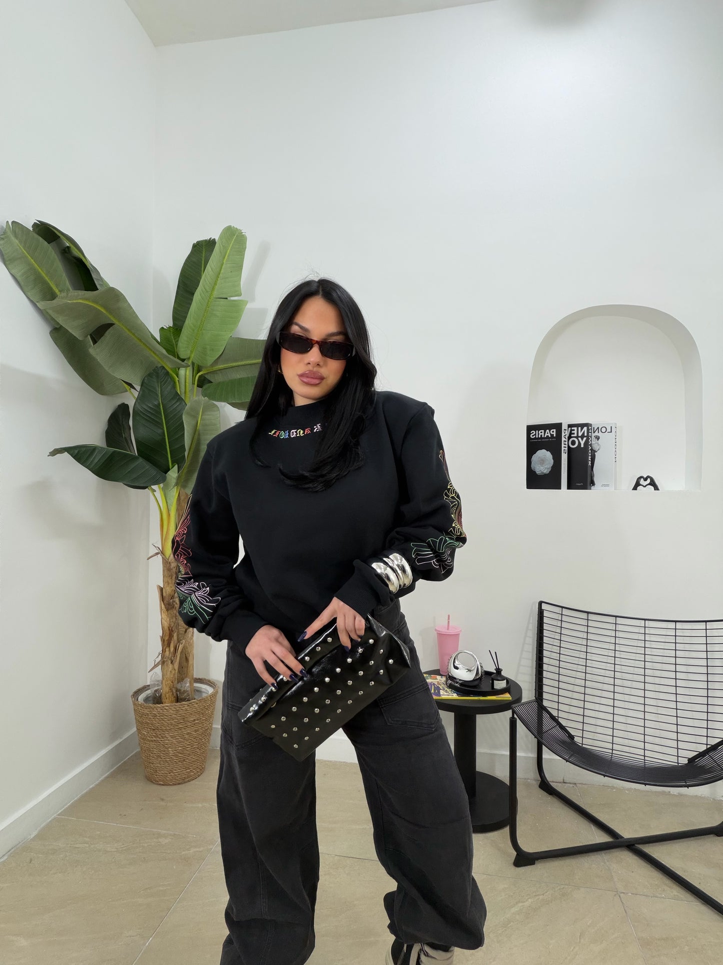 Felpa Barock girocollo