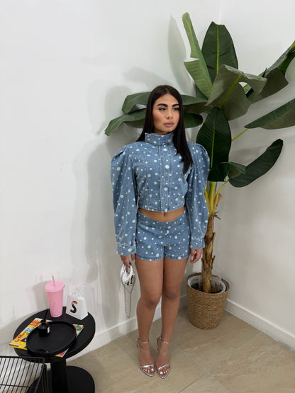 Set denim pois -13788