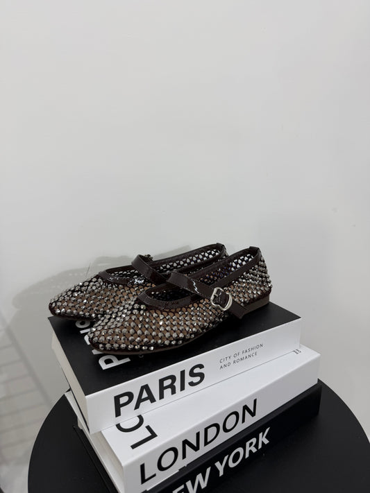 Bambolina shine marrone -H97