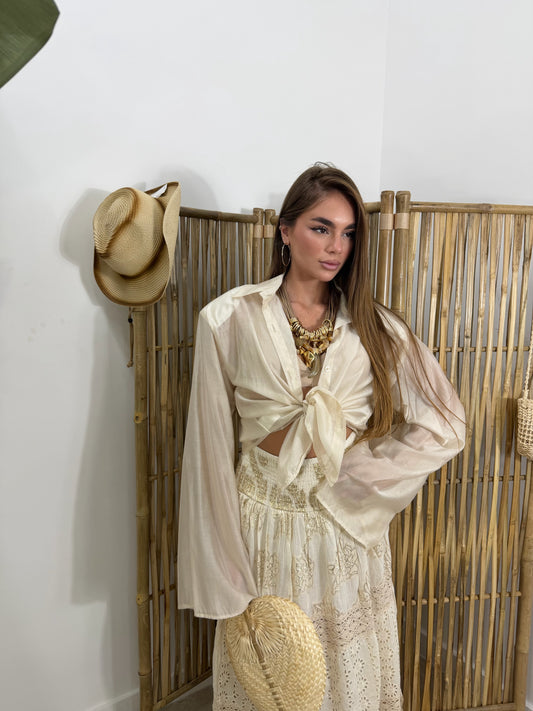 Camicia chic beige -231