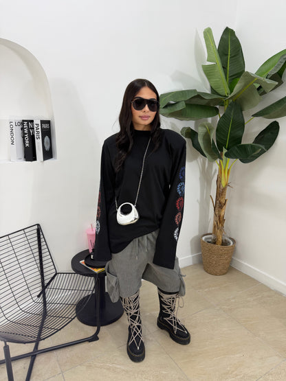 Shirt Barock And roll nera