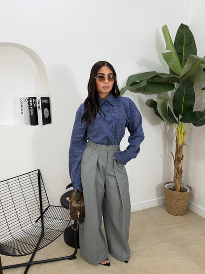 Pantalone Office grigio -50266