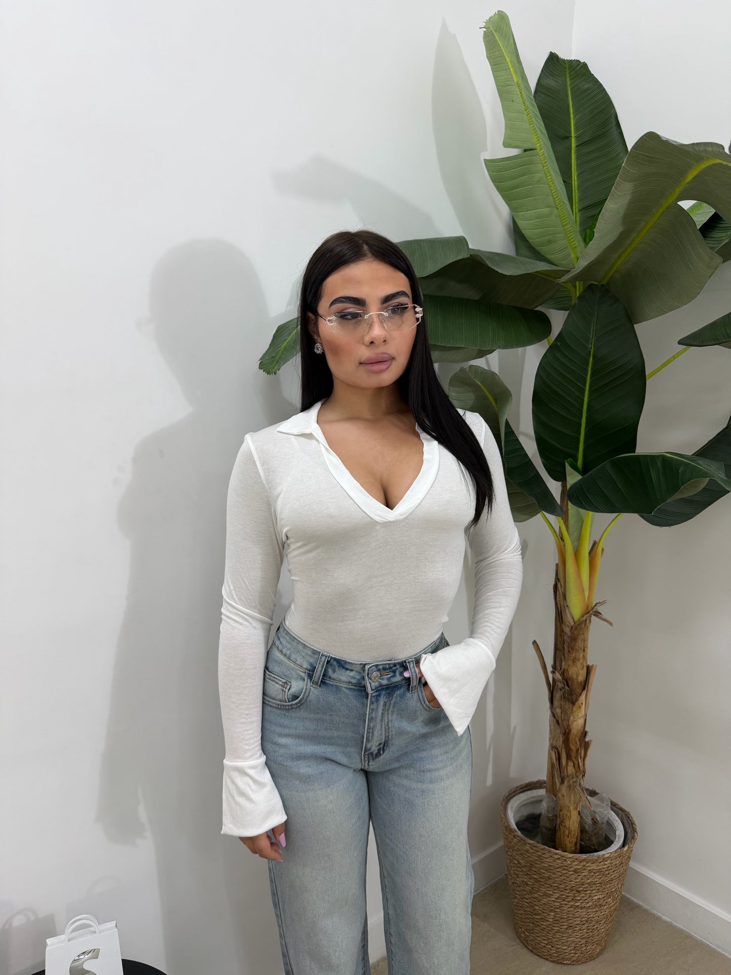 Maglia polo semivelo -5618