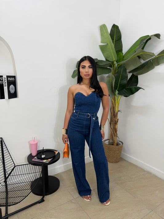 Jumpsuit denim kaila -1987